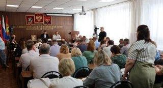 На оперативном совещании в Павловском Посаде обсудили вопрос водоснабжения