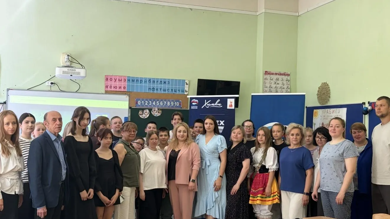 Депутат Юлия Ишкова провела лекцию о Курской битве в Химках