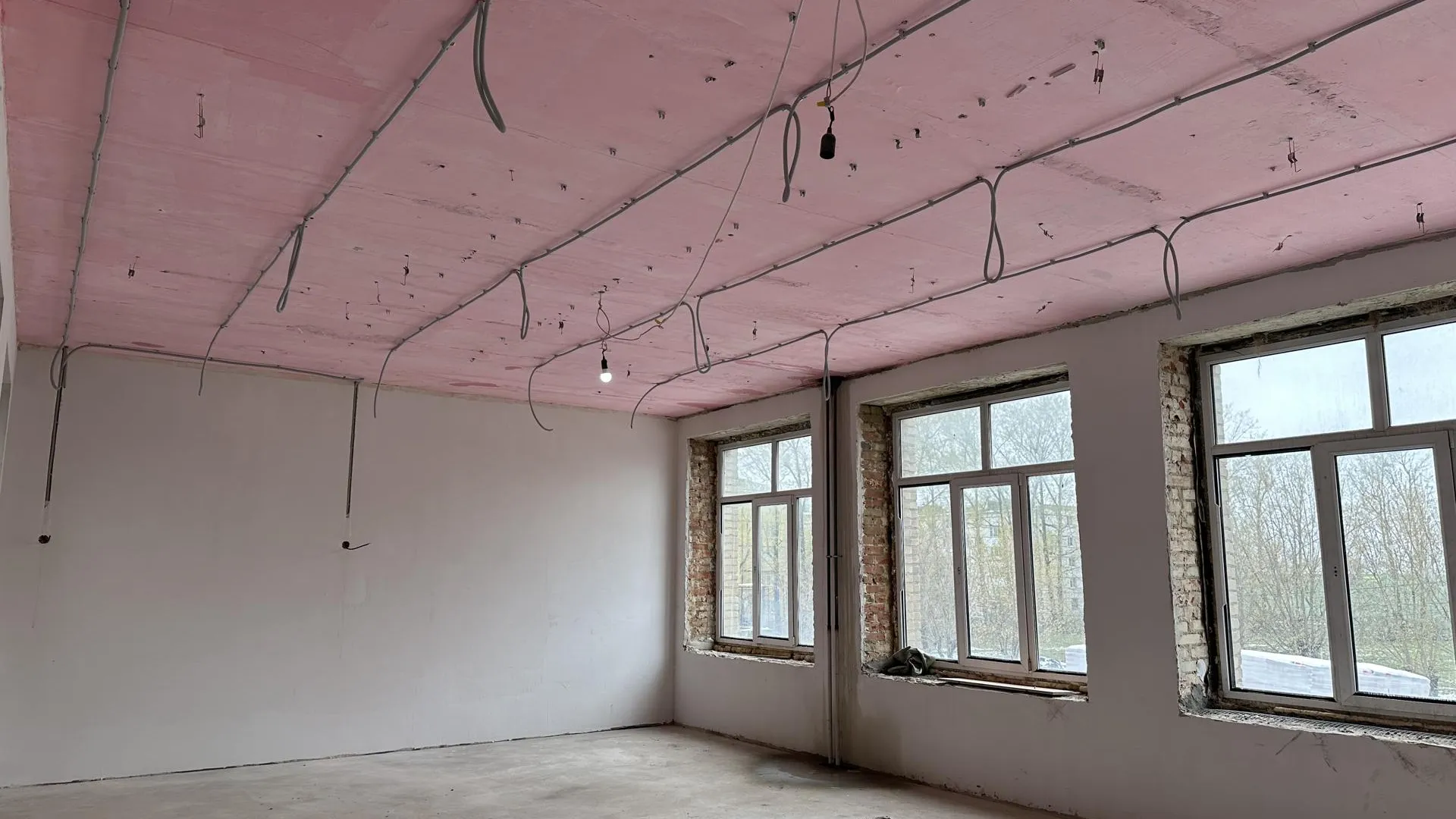 Капитальный ремонт школы № 22 в Подольске вышел на финишную прямую