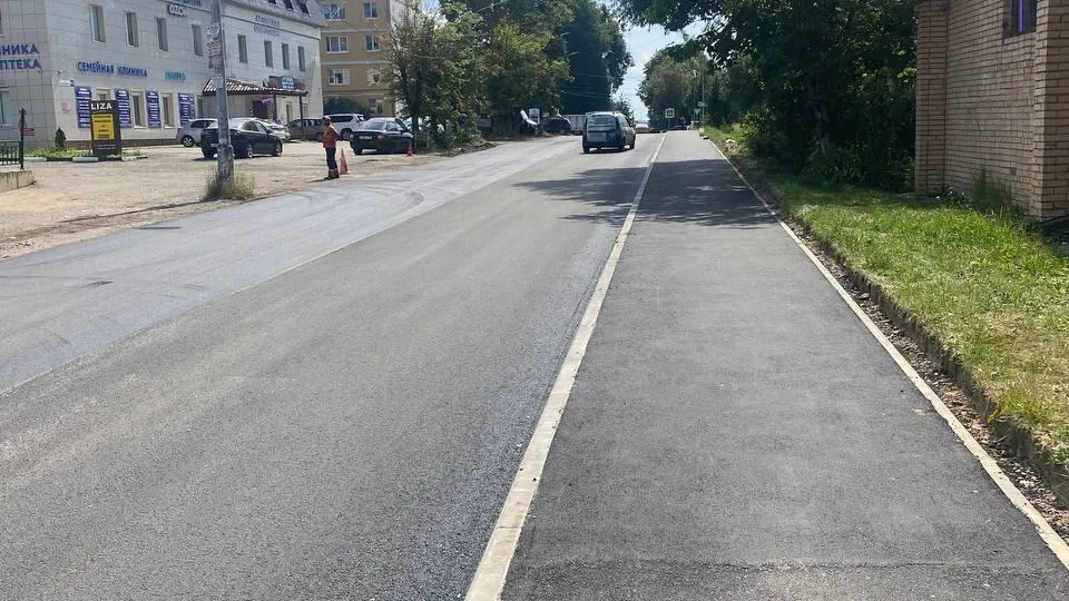 В Рузском округе отремонтировали 11 дорог общего пользования