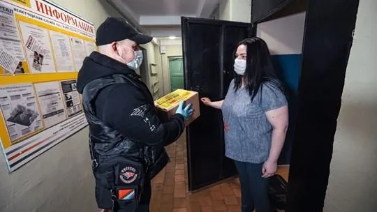 Многодетные малообеспеченные семьи Балашихи обеспечивают продуктовыми наборами