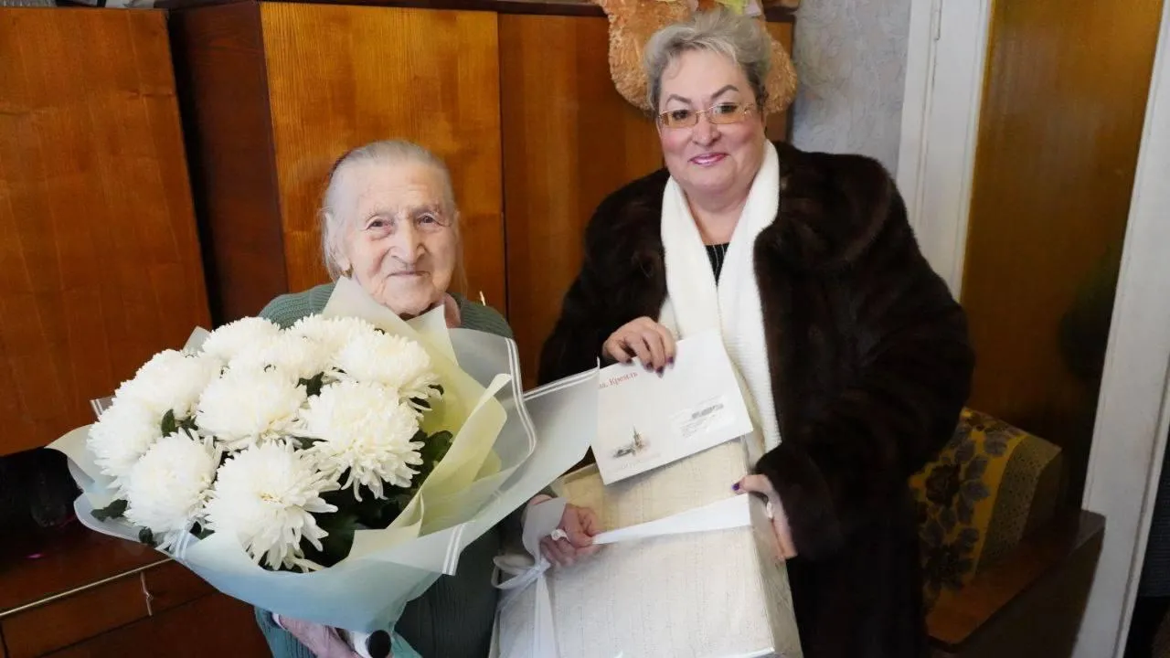 Ветеран ВОВ Ксения Тимошенко из Рузского округа отметила 95-летие