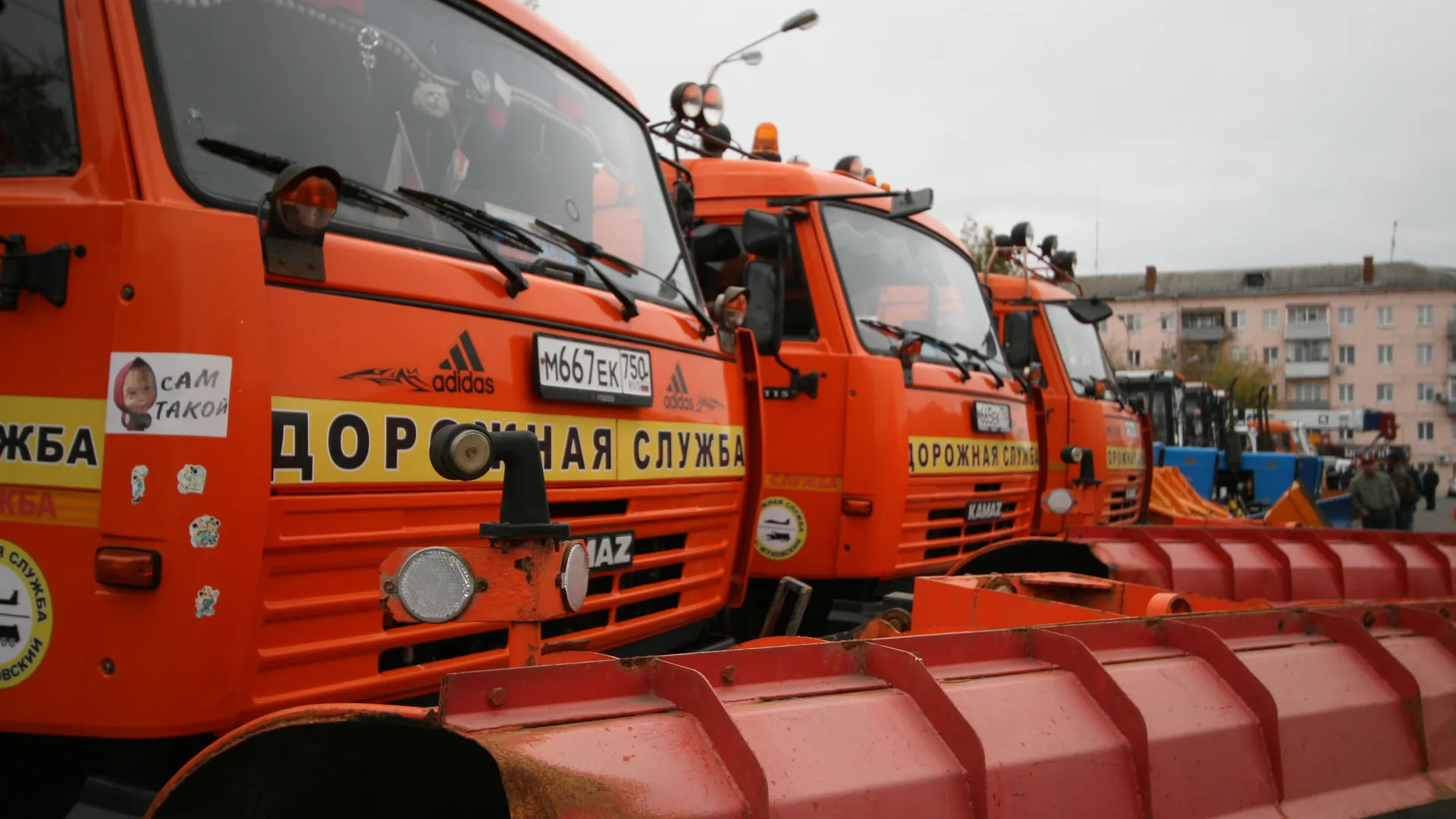 Московская область получит 222 единицы дорожно-строительной техники