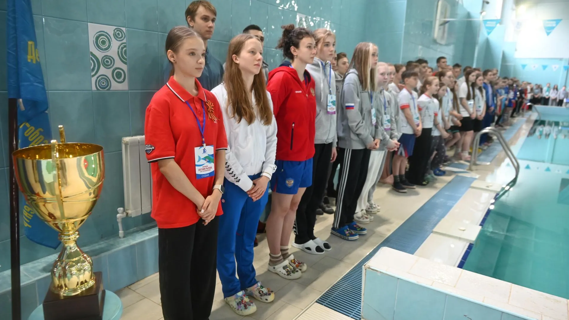 В Ленинском округе прошел областной чемпионат по плаванию «Кубок Евгения Рылова»
