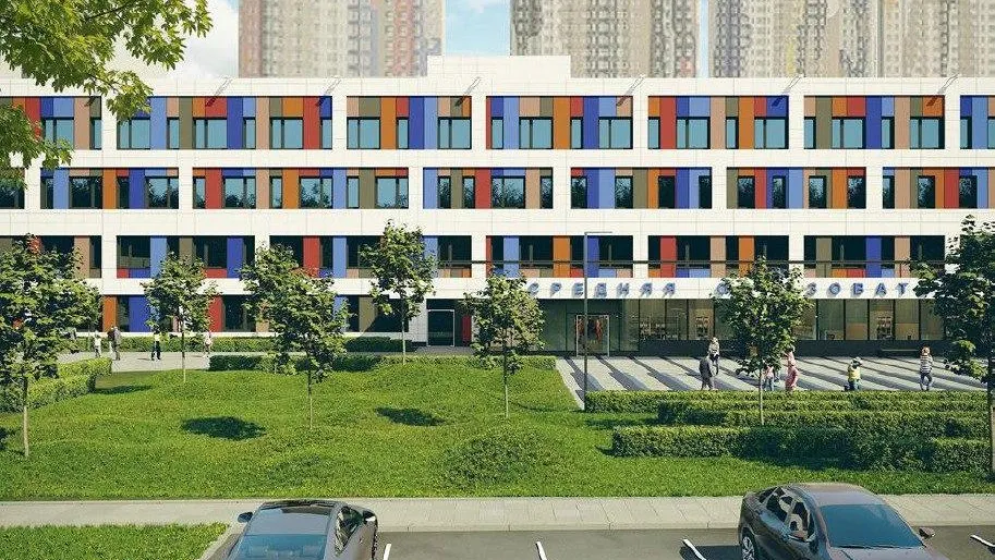Школу на 1,1 тыс учеников начали возводить в Красногорске
