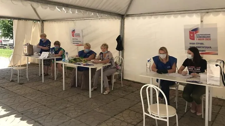 Голосование на избирательных участках Подольска проходит штатно
