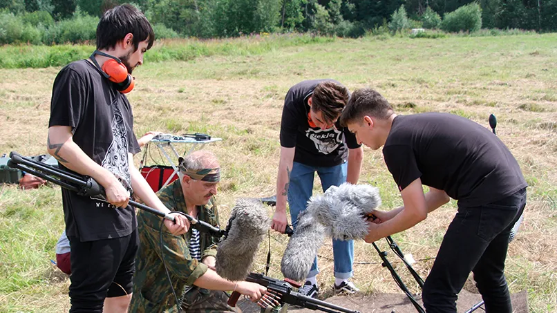 В Подольске на полигоне ЦНИИТОЧМАШ записали озвучку для нового фильма Федора Бондарчука