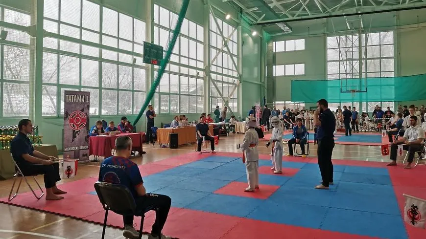 Порядка 300 юных каратистов приняли участие в Кубке Королева