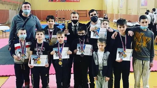 Восемь медалей завоевали спортсмены из Люберец на первенстве по ушу‑саньда