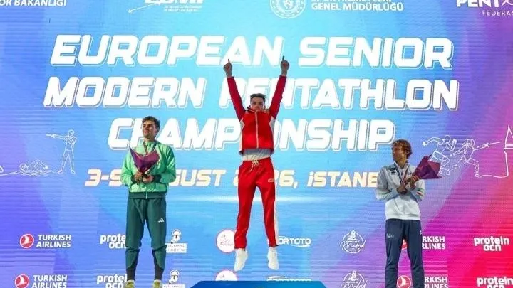 Пятиборец из Химок Громадский установил мировой рекорд на чемпионате Европы