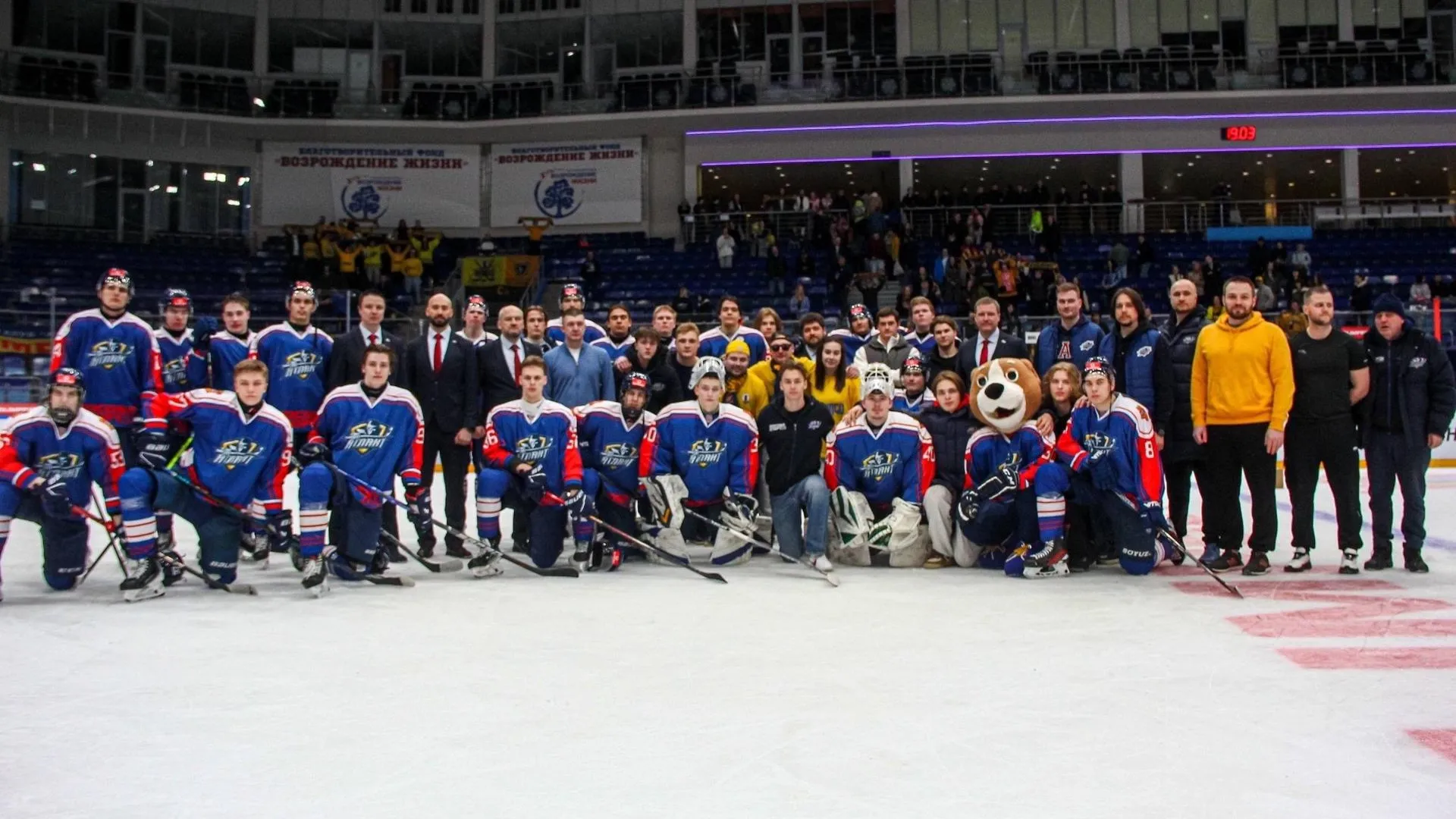 ХК «Атлант» из Мытищ завершил сезон МХЛ на девятом месте