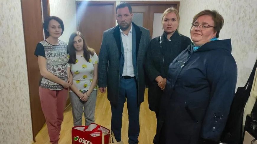 В Мытищах оказали гумпомощь семьям беженцев из Украины и ЛДНР