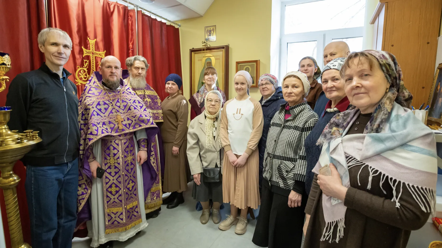В Щелковской больнице возобновились служения в больничном храме
