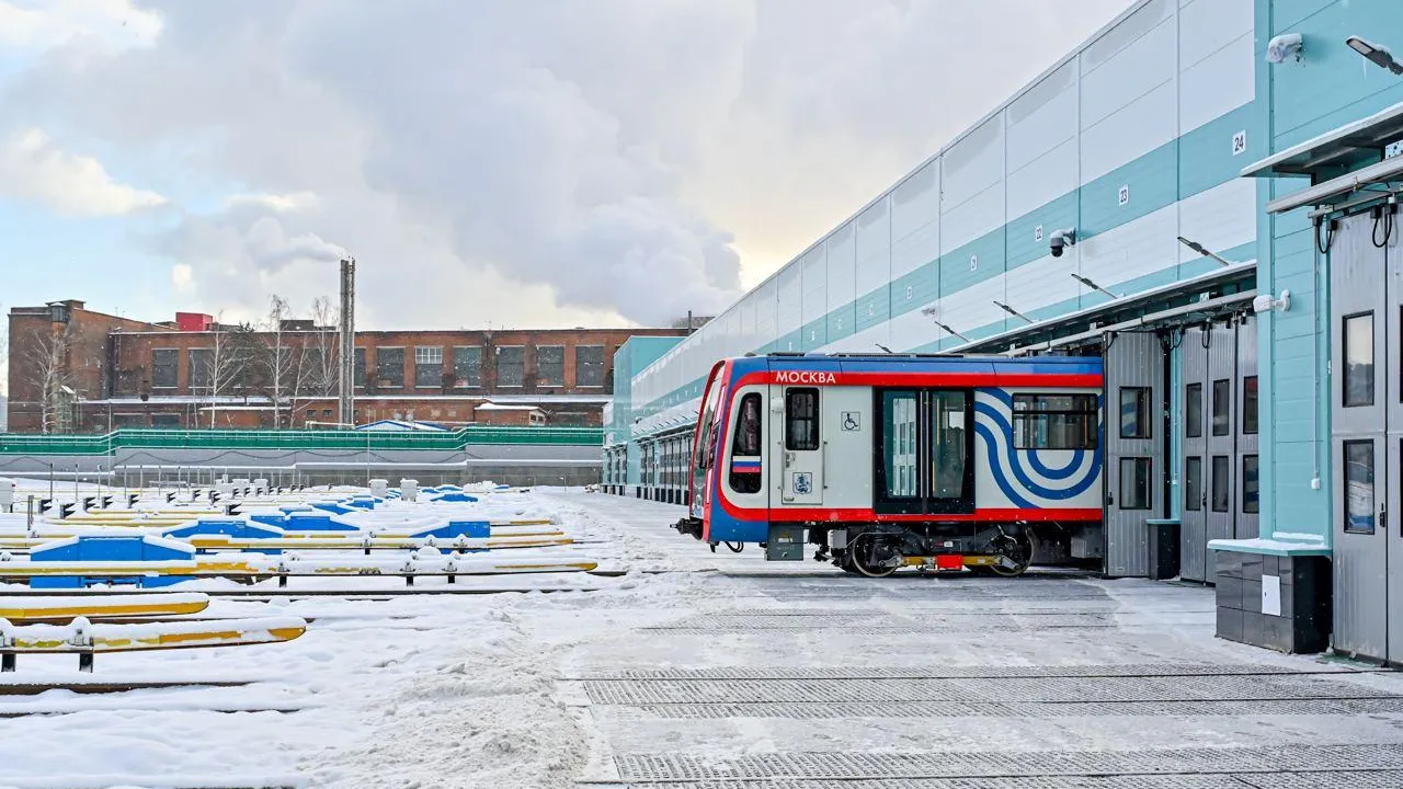 Открылось электродепо «Аминьевское» БКЛ московского метро