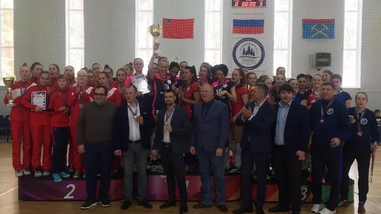 Команда «Подольчаночка» из Подольска победила в чемпионате России первой лиги по волейболу