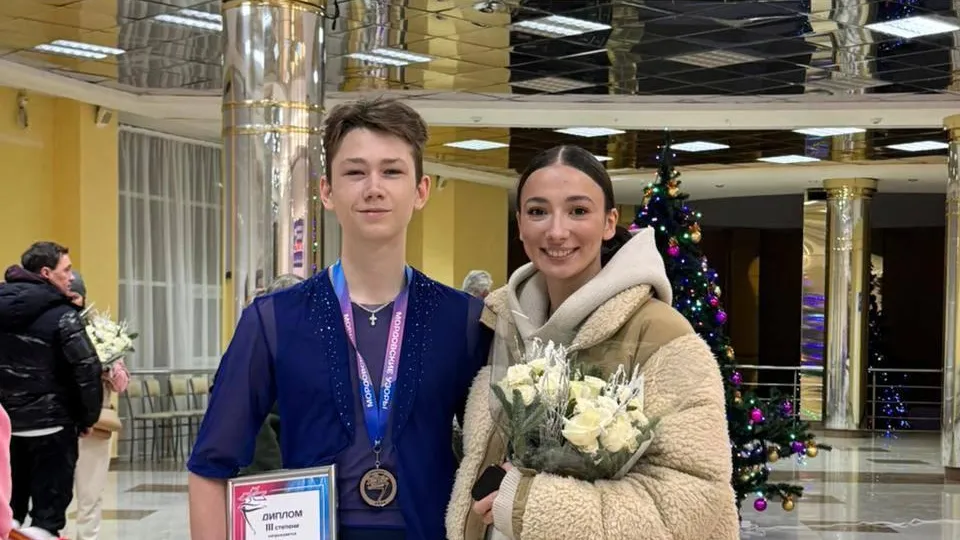 Подмосковный спортсмен взял бронзу на соревнованиях по фигурному катанию