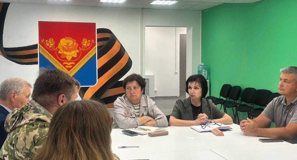 Военнослужащему из Павловского Посада рассказали о поддержке участников СВО