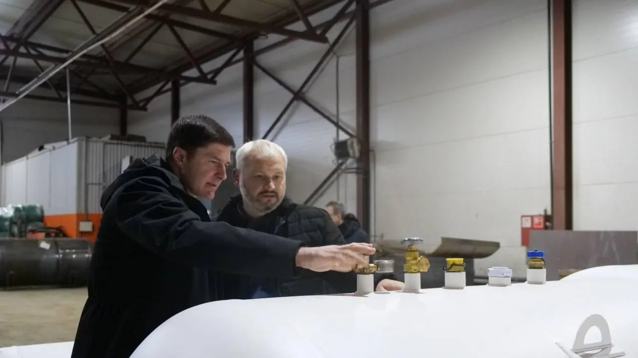 Глава Люберец ознакомился с компанией в округе, разрабатывающей системы газоснабжения
