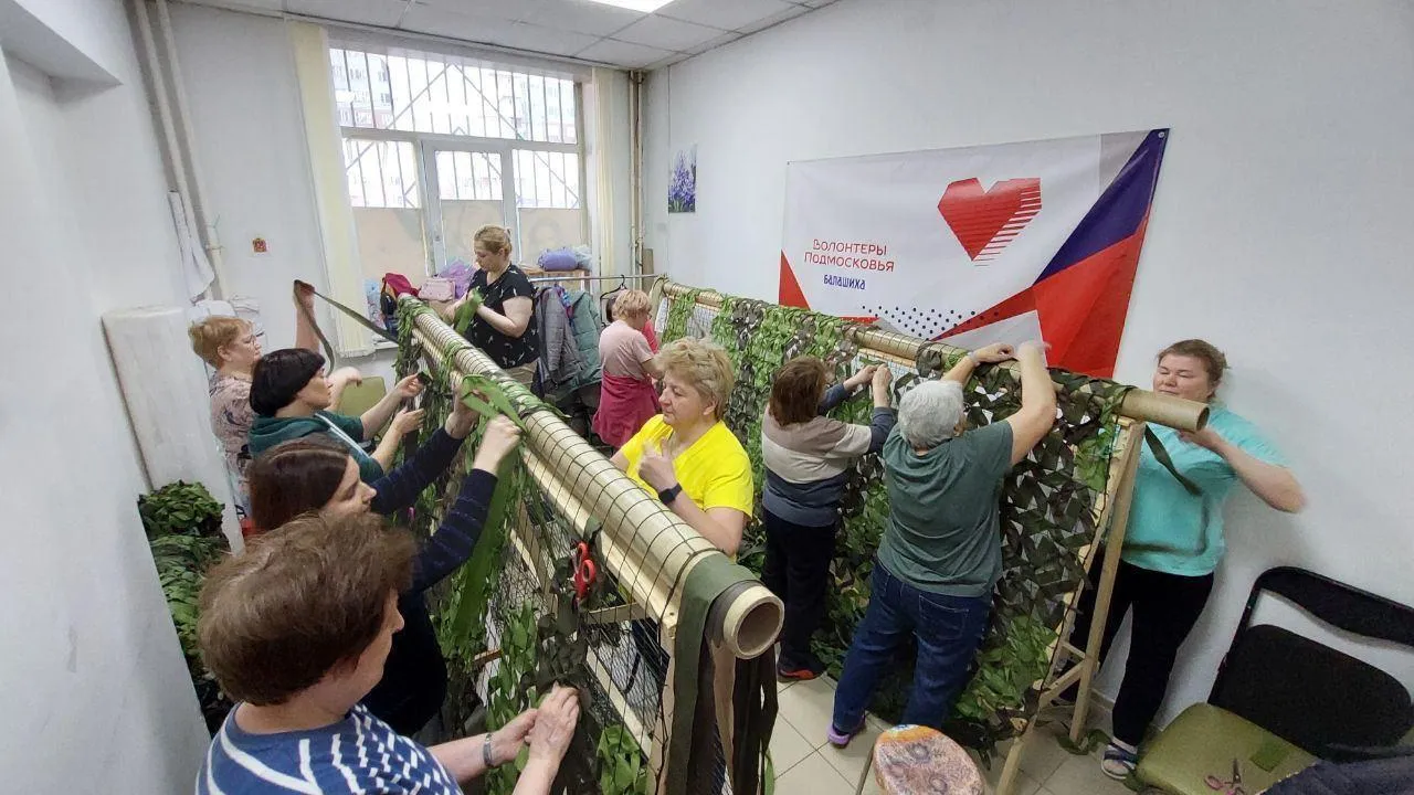 "Сетевые пчелки" в Балашихе за работой