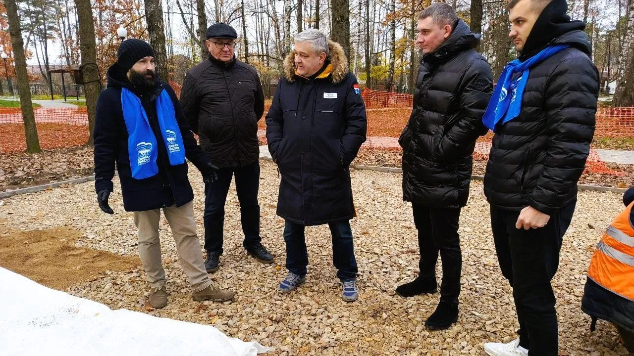Новая детская площадка появится в Тайнинском парке Мытищ