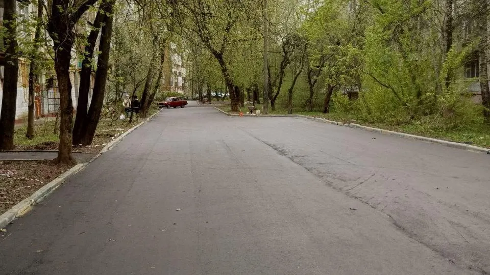 В Химках завершился ямочный ремонт асфальтового покрытия во дворах