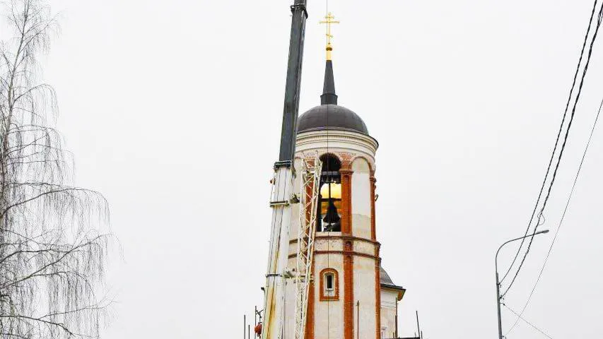 Колокольный набор Церкви Святителя Николая Чудотворца сформирован в Серпухове
