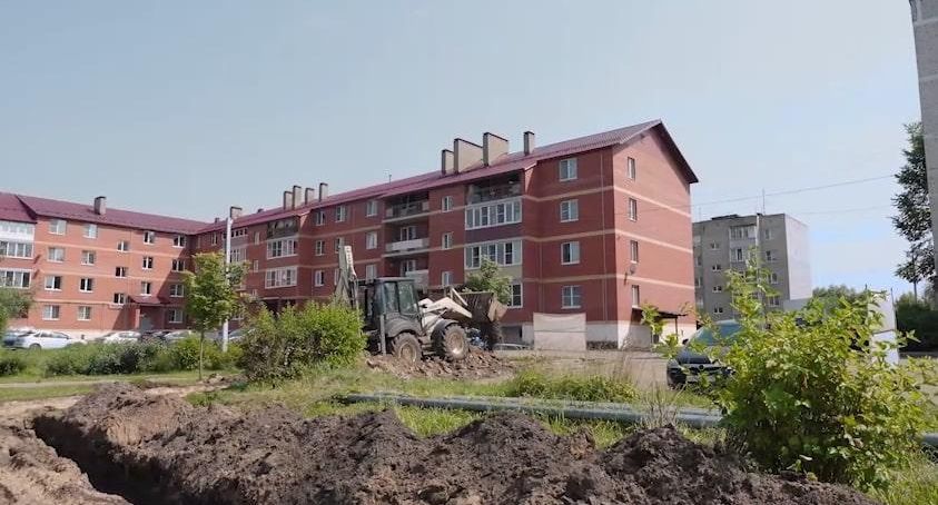 В поселке Верея Орехово-Зуевского округа началось благоустройство сквера