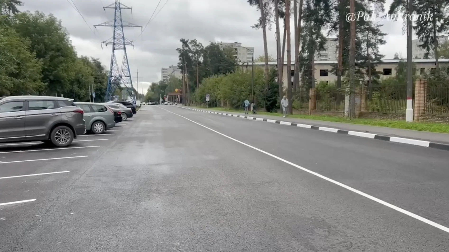 В Жуковском завершен ремонт дороги на улице Семашко