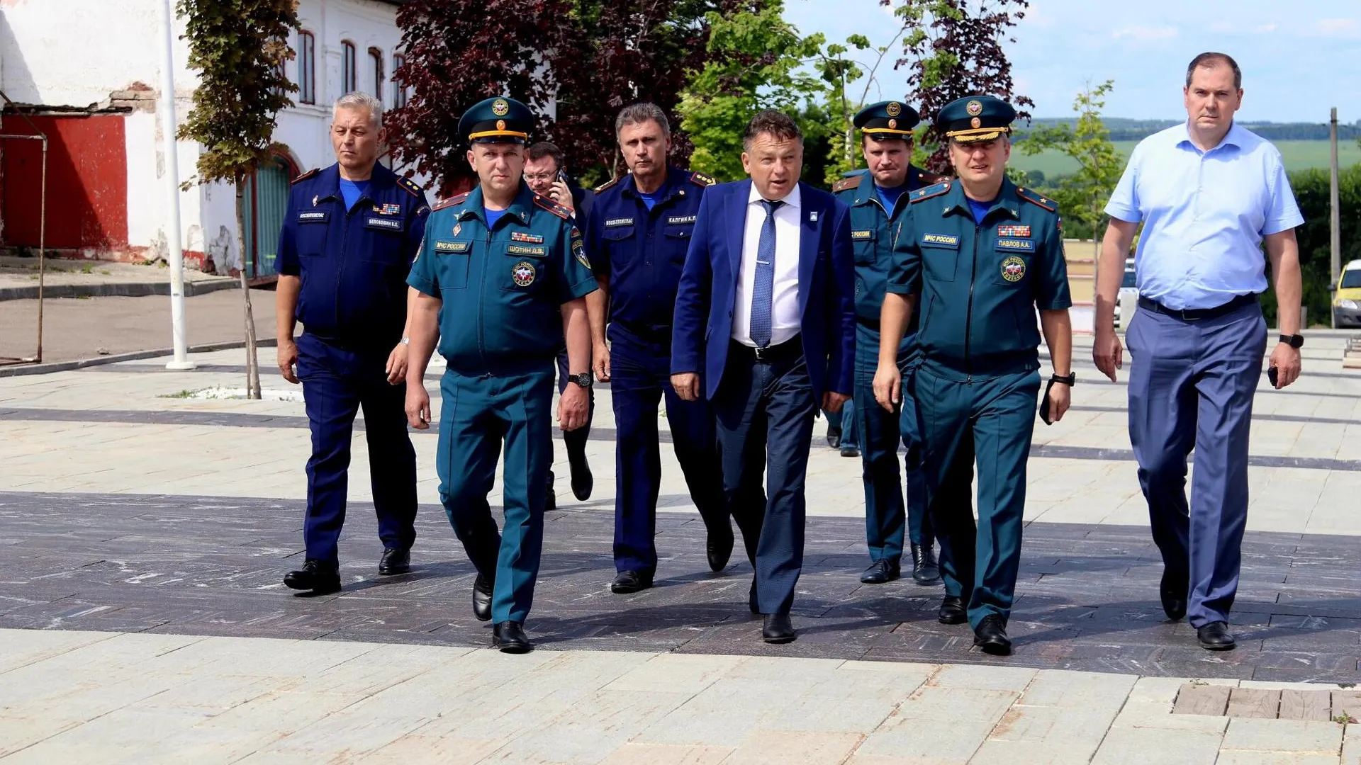 В Зарайске обсудили развитие пожарной охраны Подмосковья