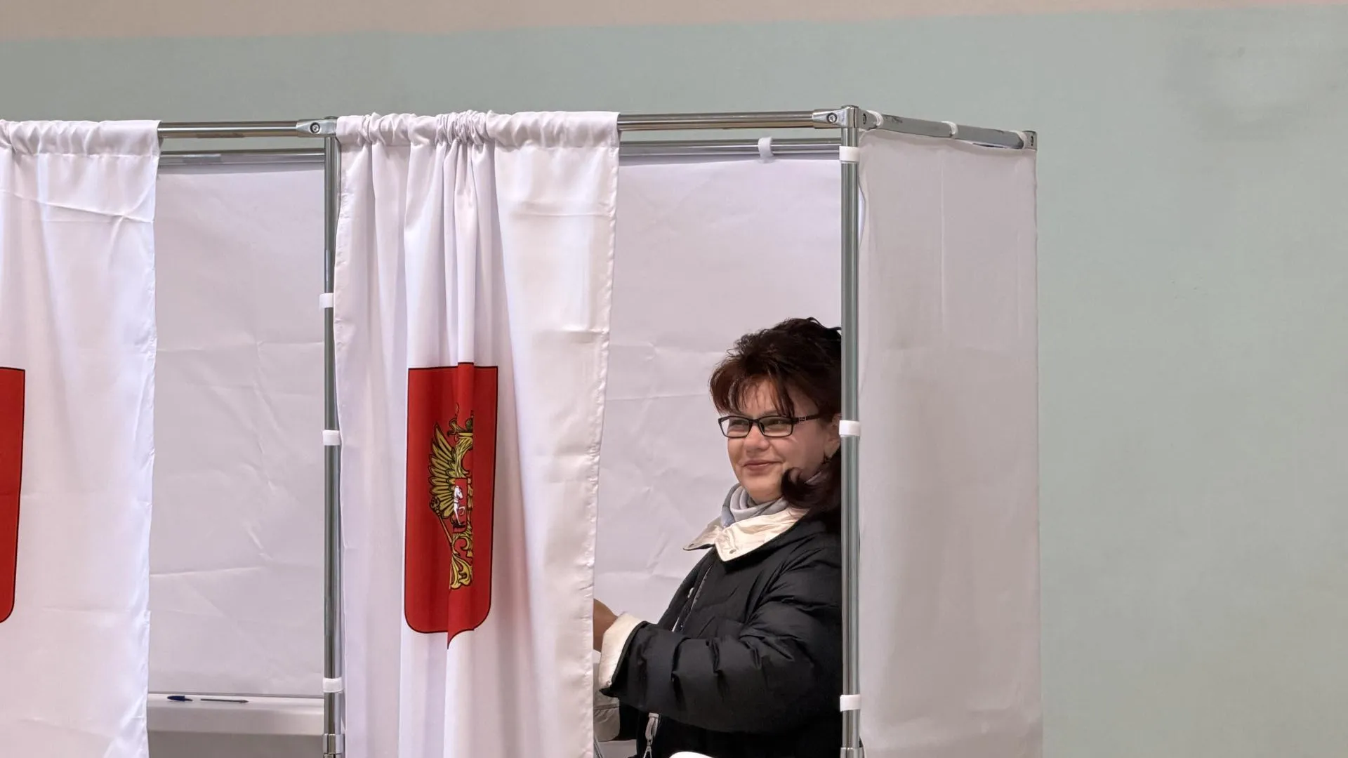 В Можайском округе участок № 1593 открылся в школе поселка Колычево