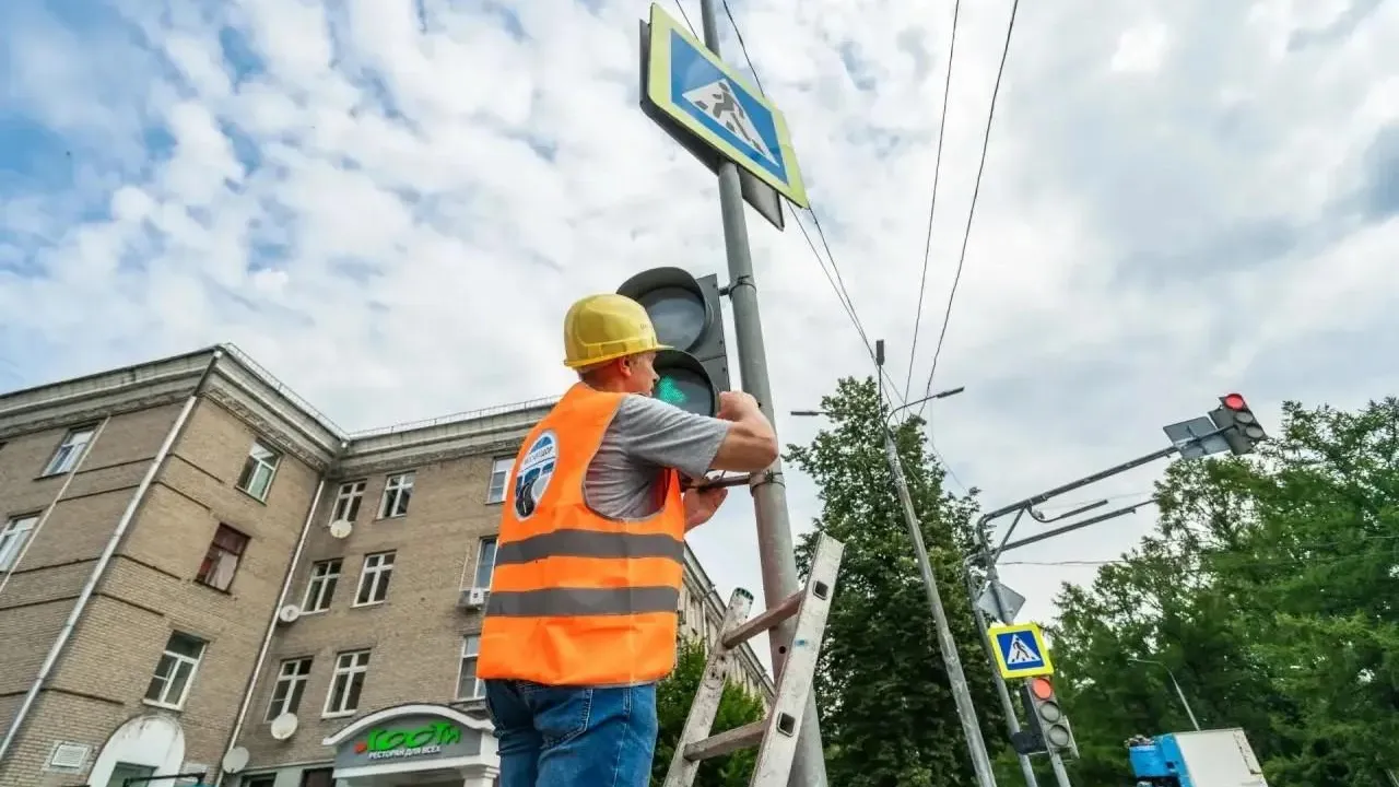 В Подмосковье установили 73 светофора на региональных дорогах