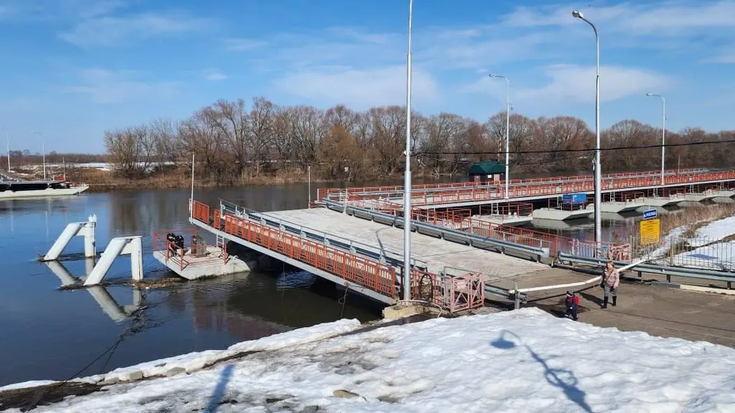 В Коломне 24 марта закроют Бобреневский мост из-за паводка