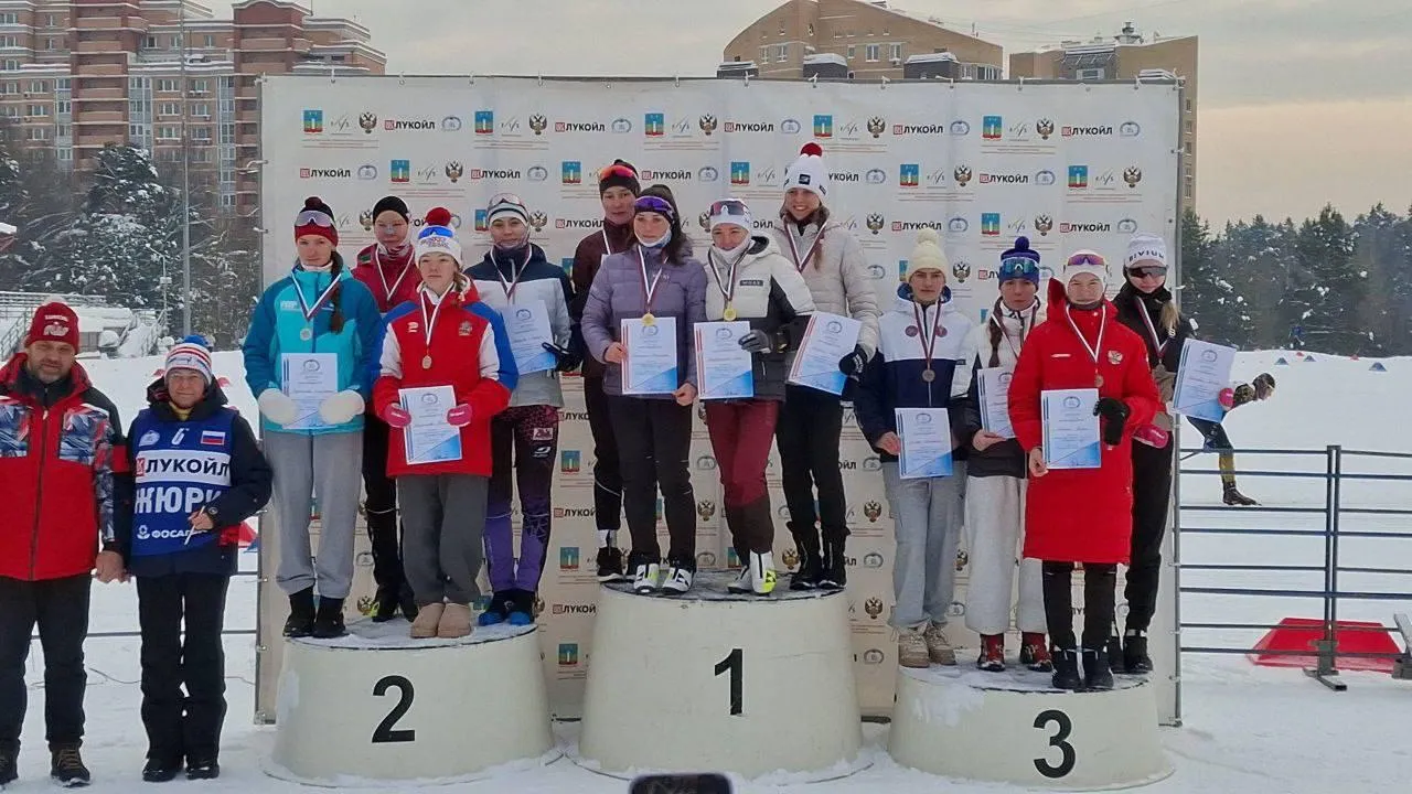 Лыжники Подмосковья завоевали медали на чемпионате ЦФО в Красногорске