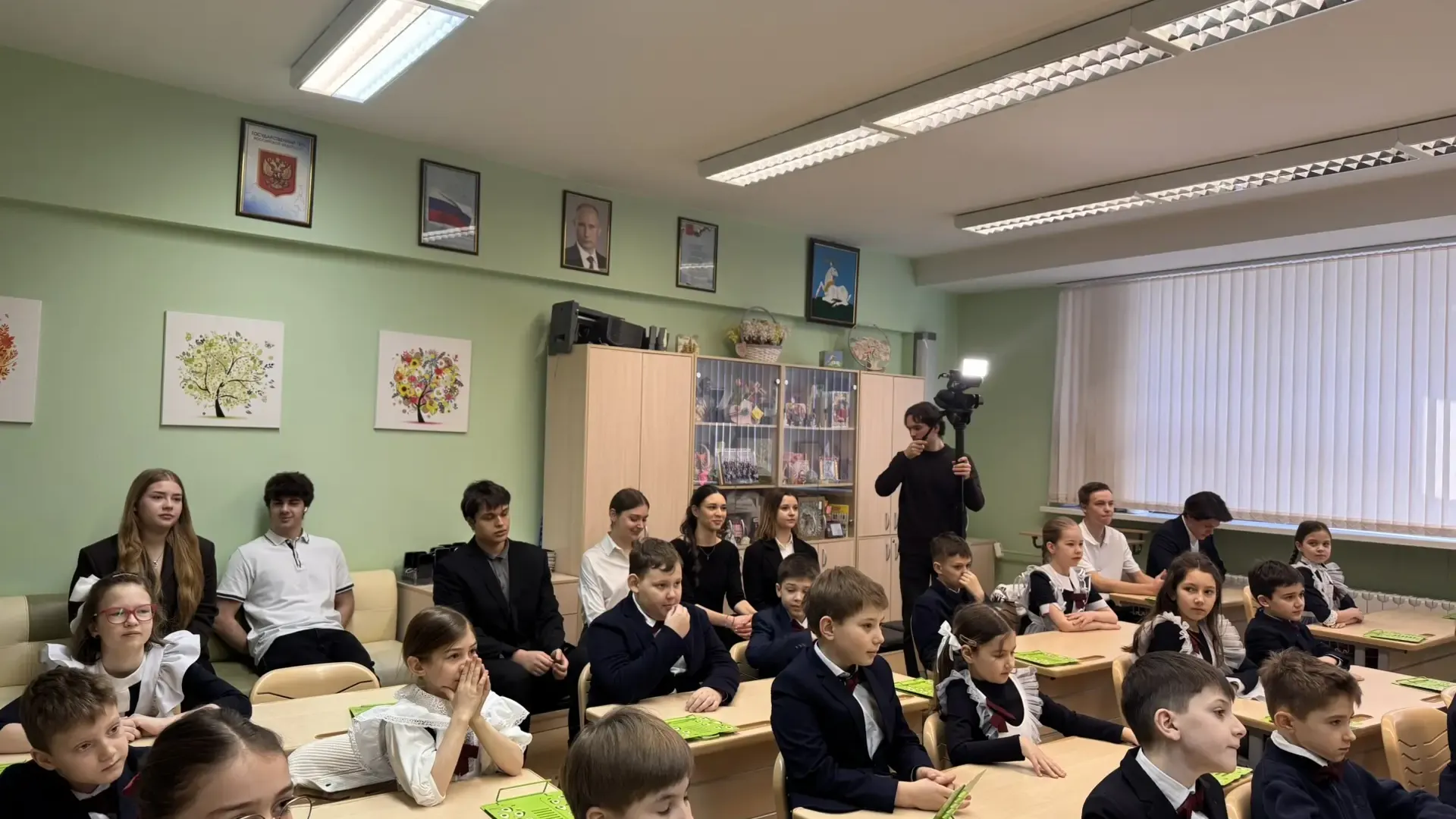 Полицейские провели профвстречу со школьниками в Одинцовском округе