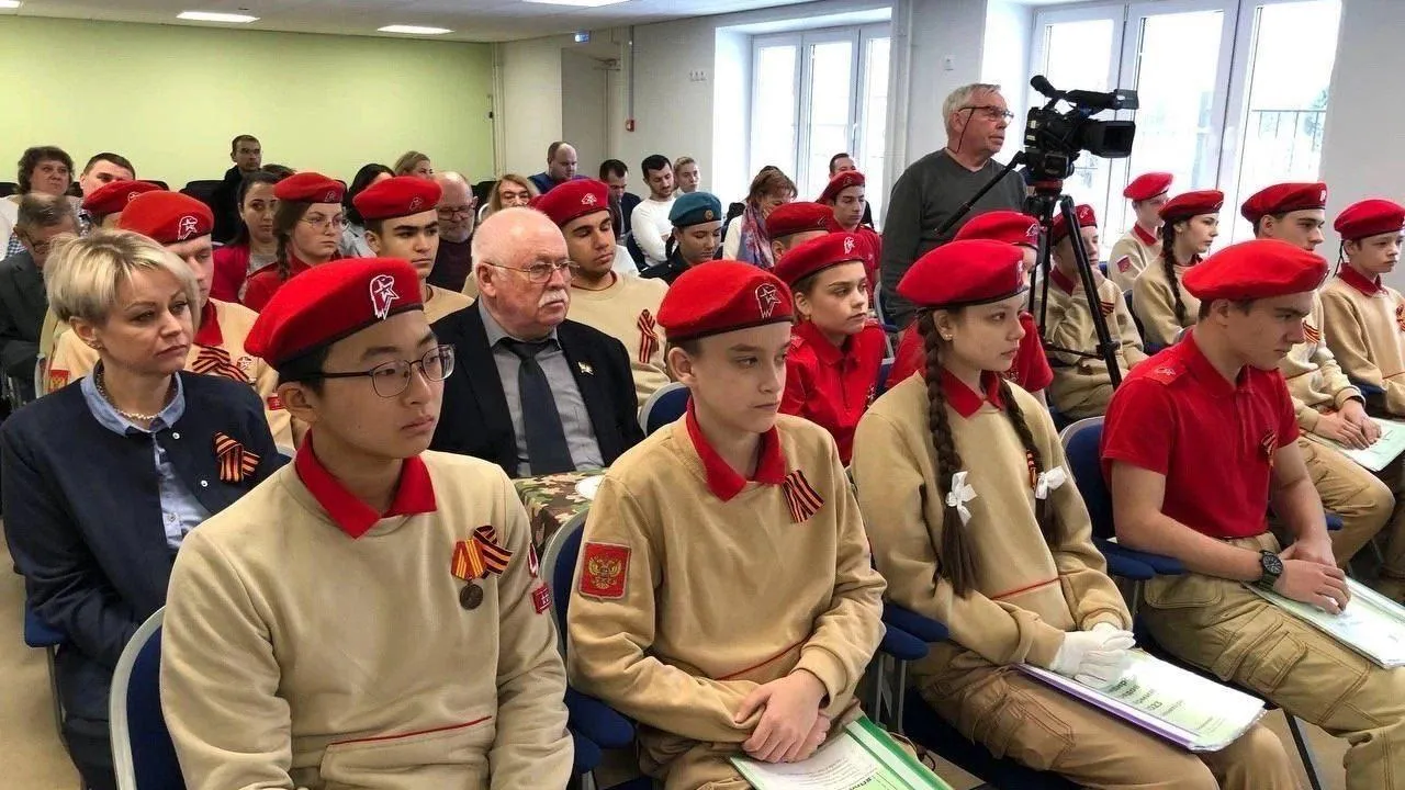 В Домодедове провели слет командиров школьных юнармейских и военно‑патриотических отрядов
