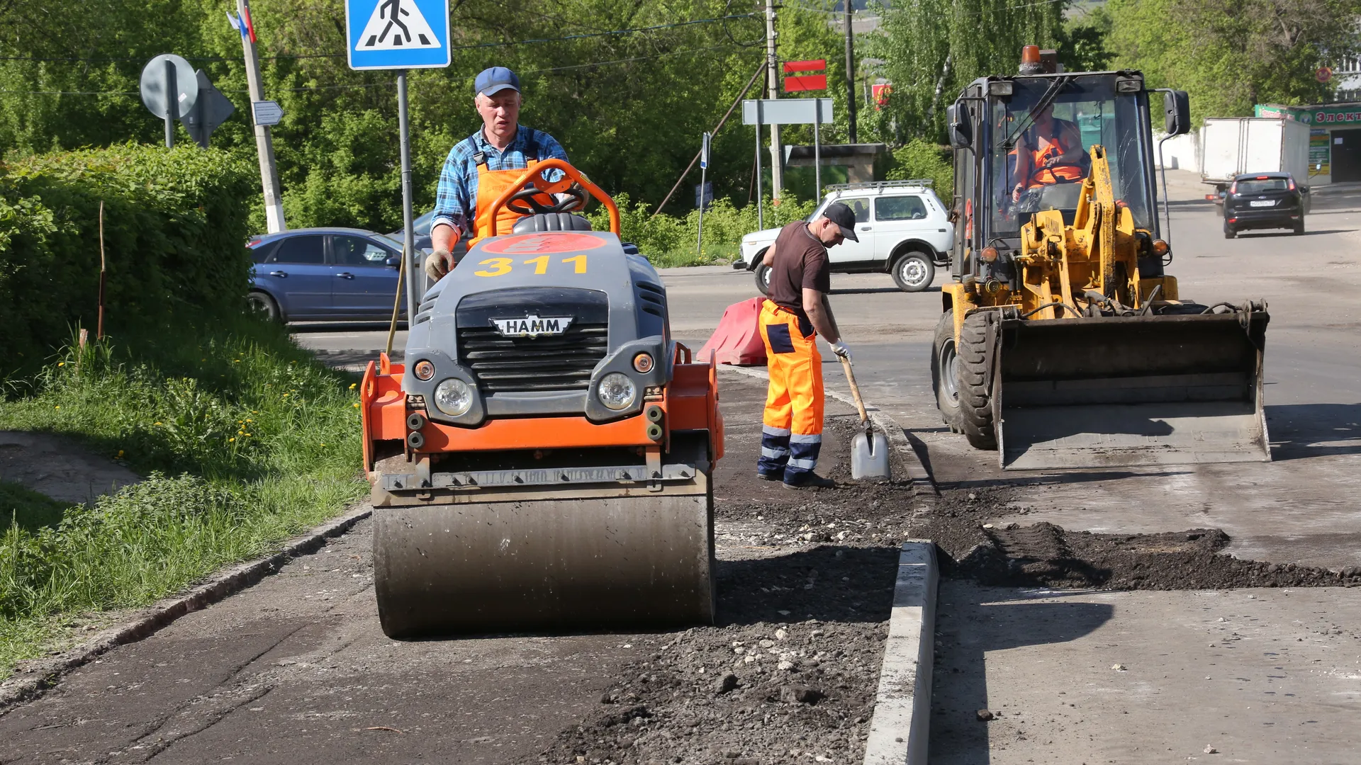 В Коломне продолжается капитальный ремонт дорог