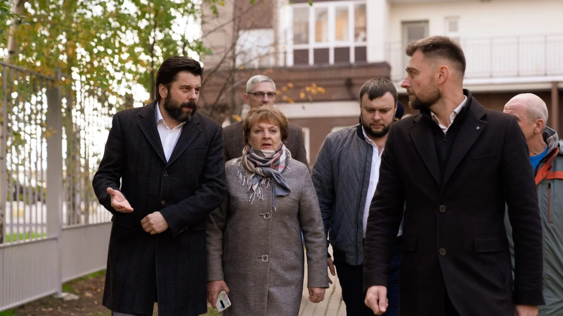 Глава Домодедова проверил содержание дворов на улице Курыжова