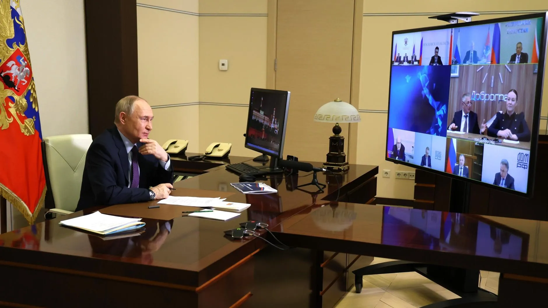 Путин по-немецки поговорил с гражданином Германии, эмигрировавшим в Россию