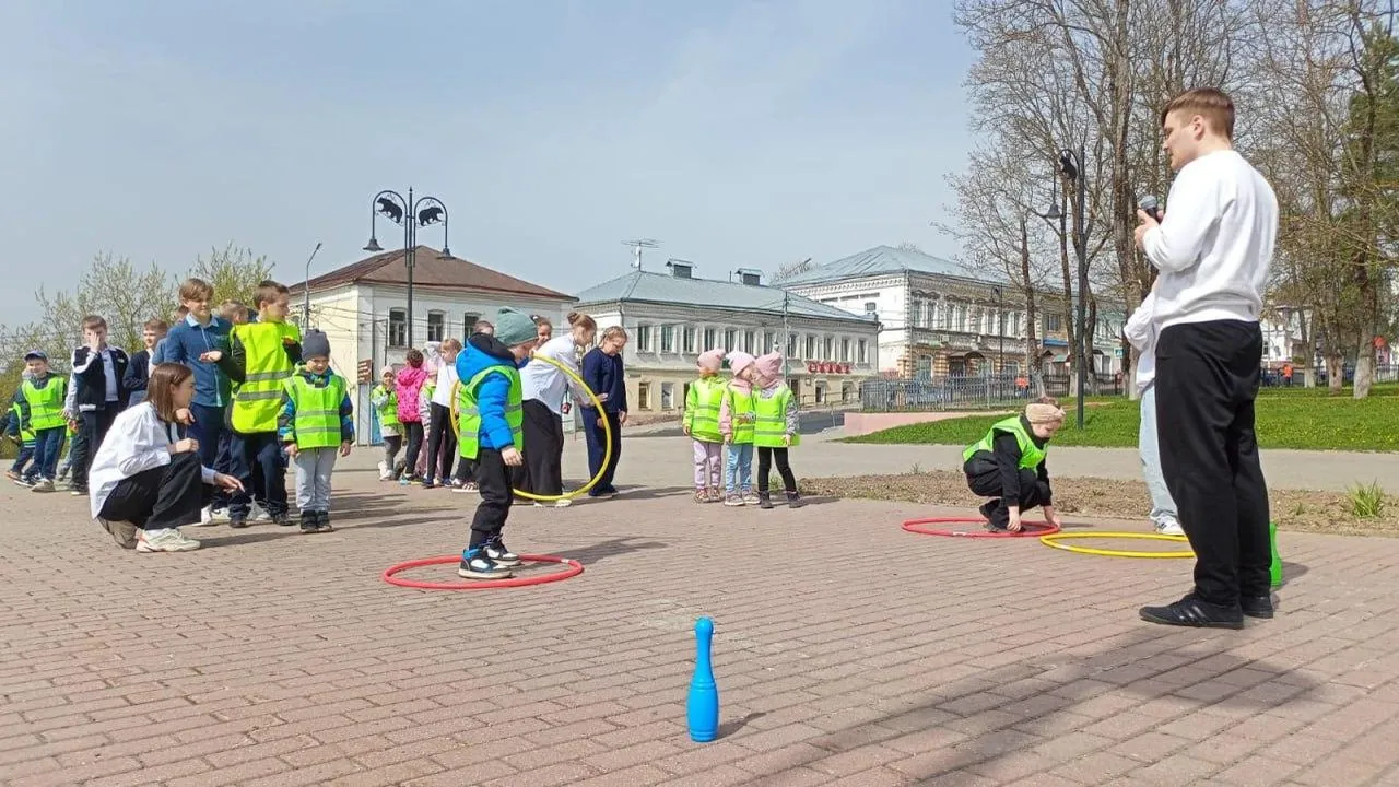 В Рузе на площади Партизан запустили фонтан