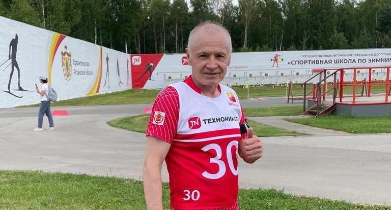 Житель Рузского муниципального округа завоевал серебро на Кубке России по биатлону среди спортсменов-любителей