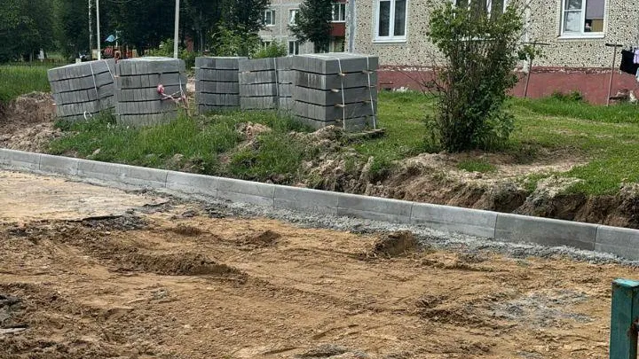 В Истре продолжается благоустройство дворовых территорий