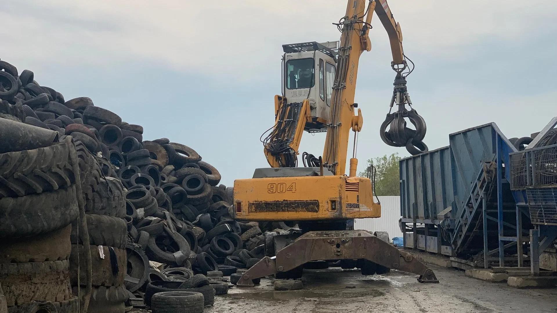 Старые автомобильные шины можно сдать в Щелкове в пункте приема «Мегабак»