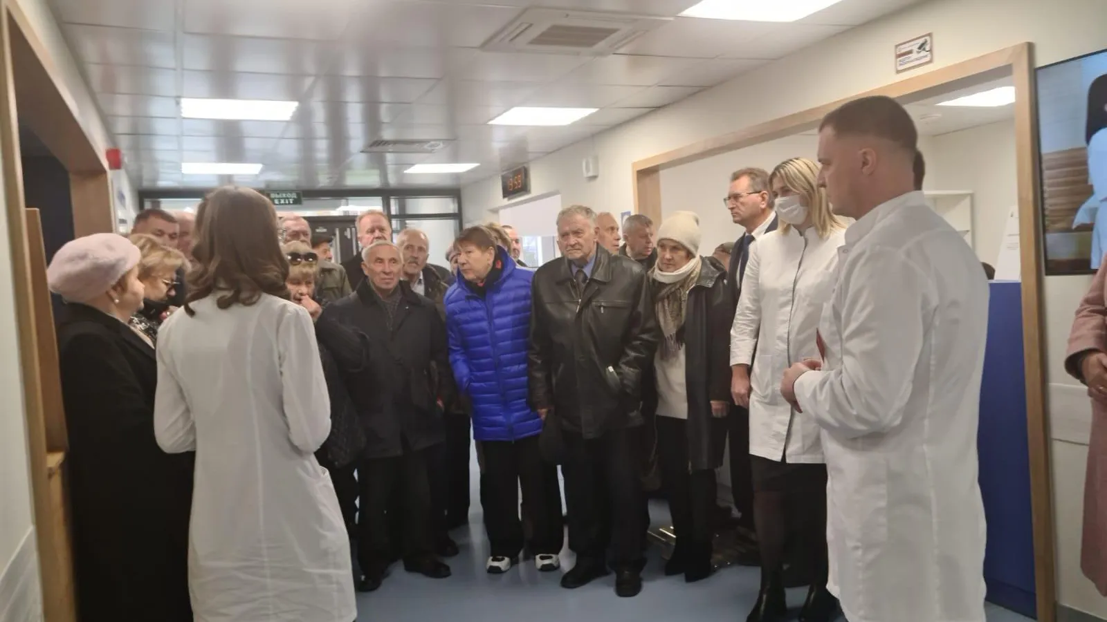Члены Мособлсовета ветеранов побывали в модуле диспансеризации «Здоровье Подмосковью»