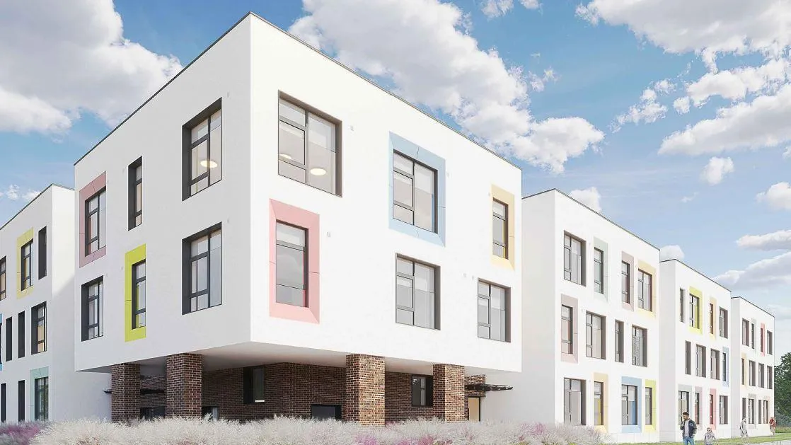 В Мытищах строят детский сад на 350 мест в квартале «Белый Град»