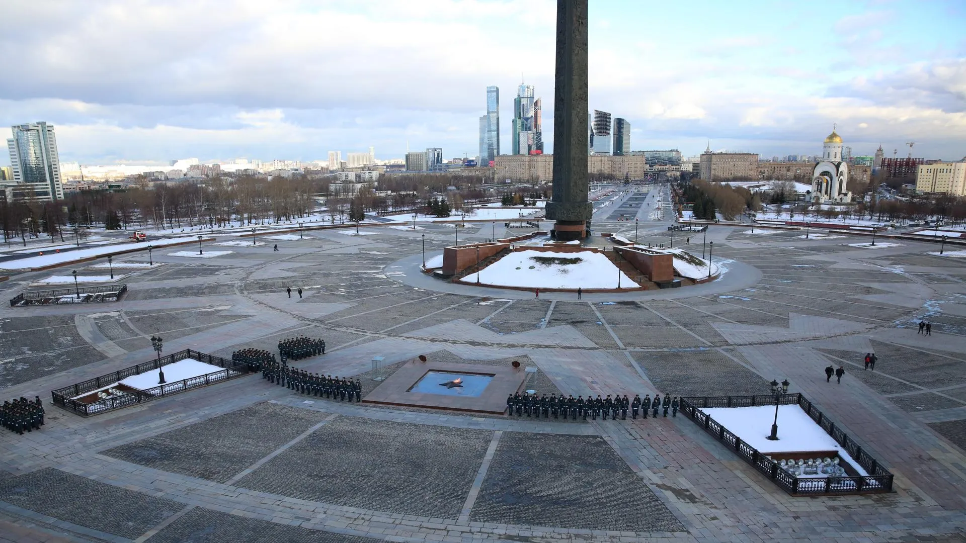 Фонтан «Годы войны» на Поклонной горе в Москве отремонтируют к весне