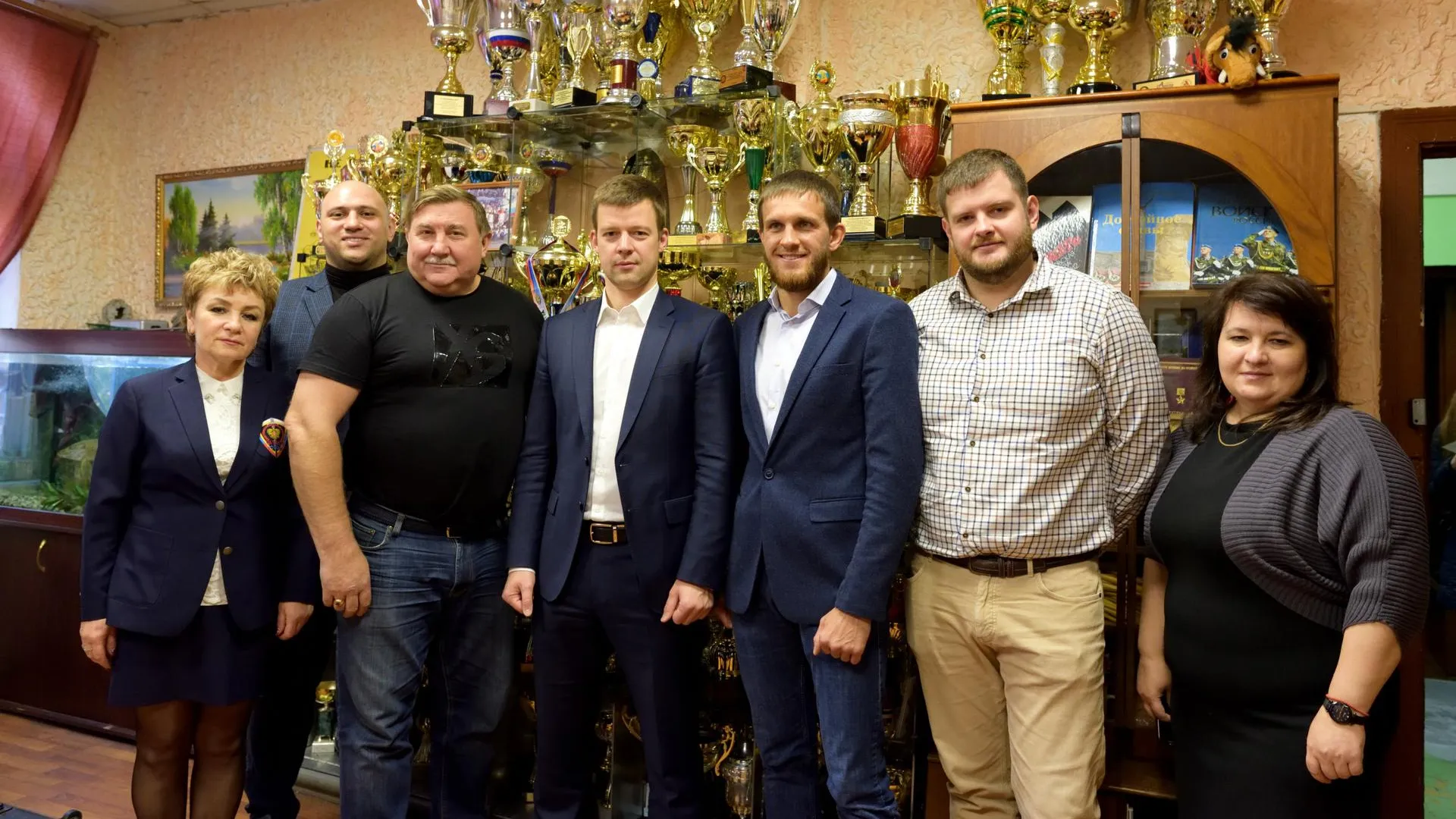 Глава Балашихи поддержал идею строительства спорткомплекса на базе молодежной организации