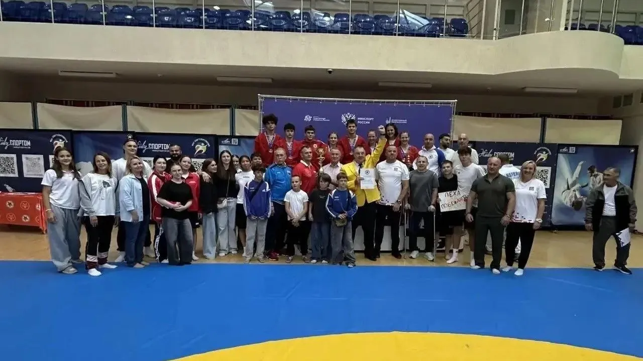 Сборная Подмосковья выиграла финал Спартакиады по самбо в Мытищах