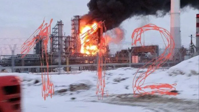 112: БПЛА поразил нефтеперерабатывающее предприятие в Нижнем Новгороде