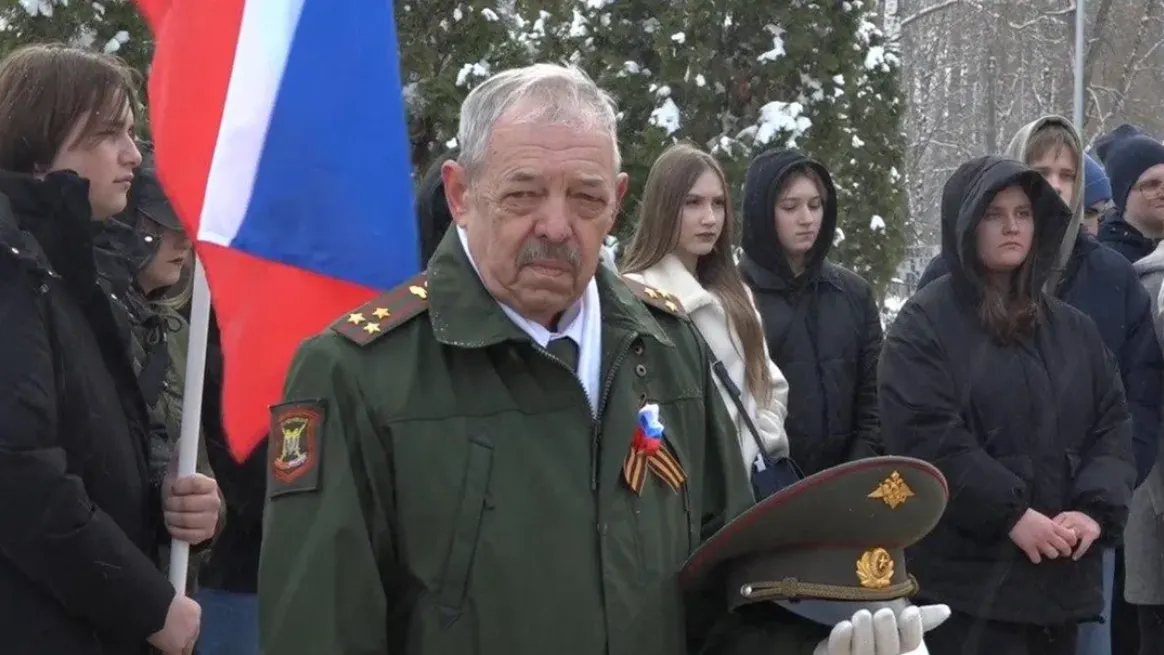 Ветеран Афганской войны Сергей Тестов провел урок мужества в Наро-Фоминске