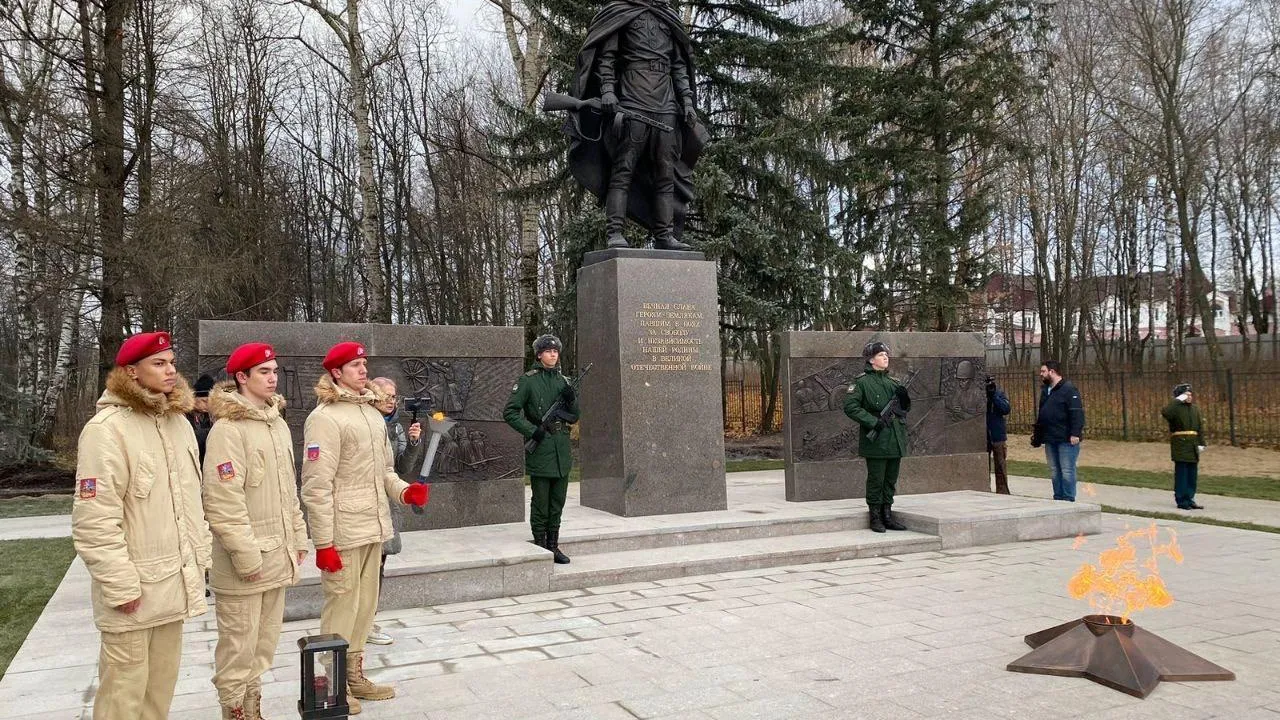 Торжественное открытие Аллеи Славы состоялось в Луховицах